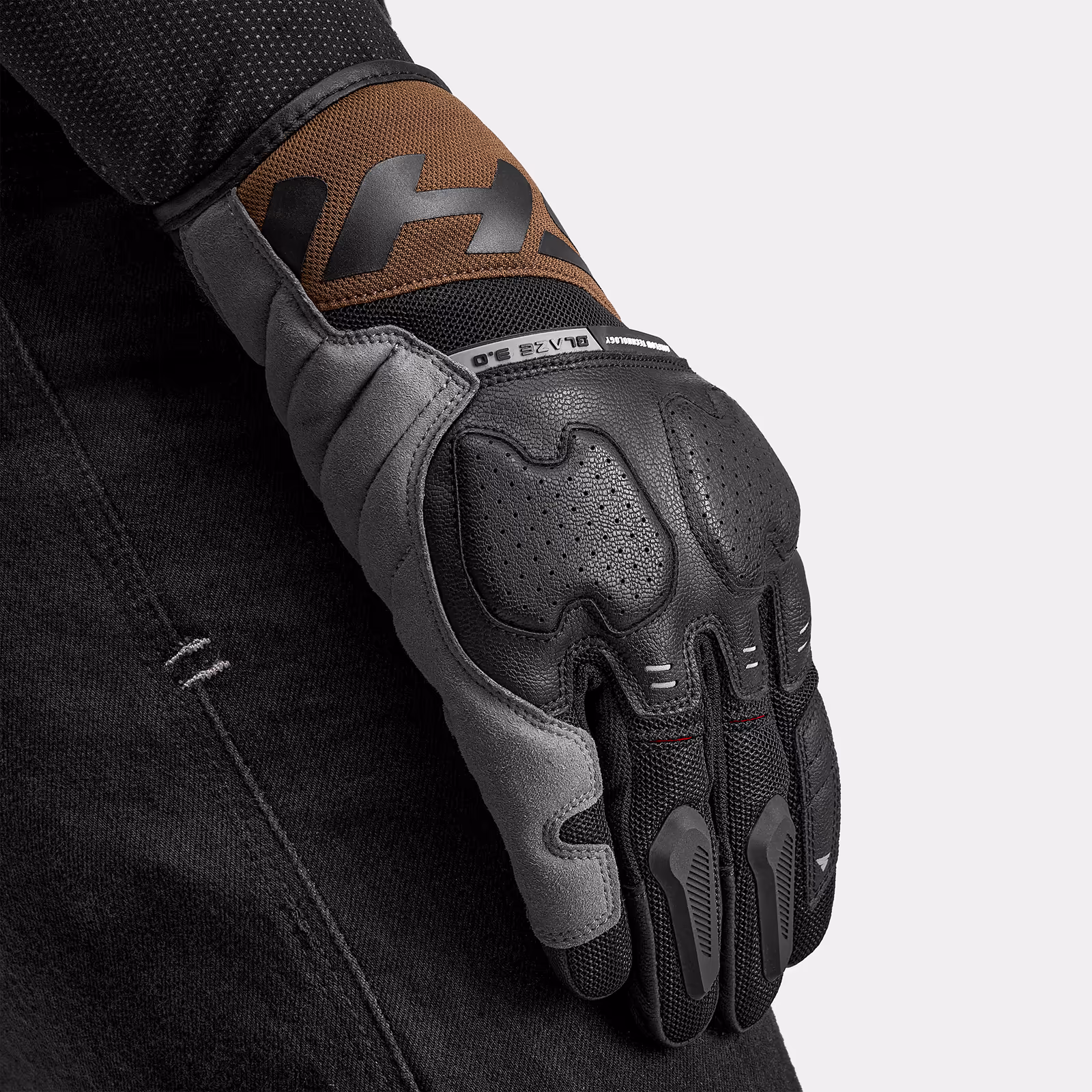 014_SHIMA_BLAZE 30_GLV_MEN_BROWN
