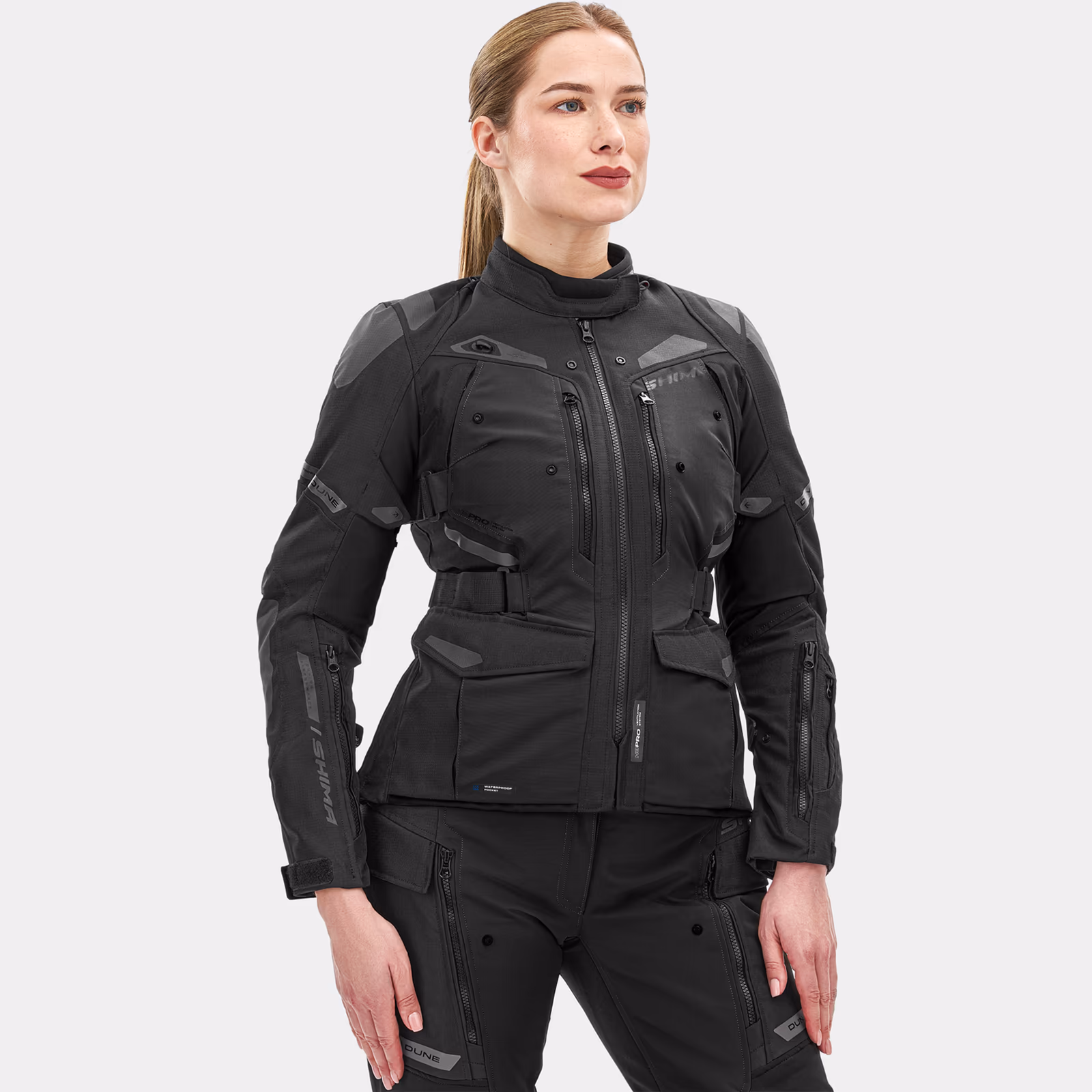 01_SHIMA_DUNE_BLACK_LADY_JKT_FRONT