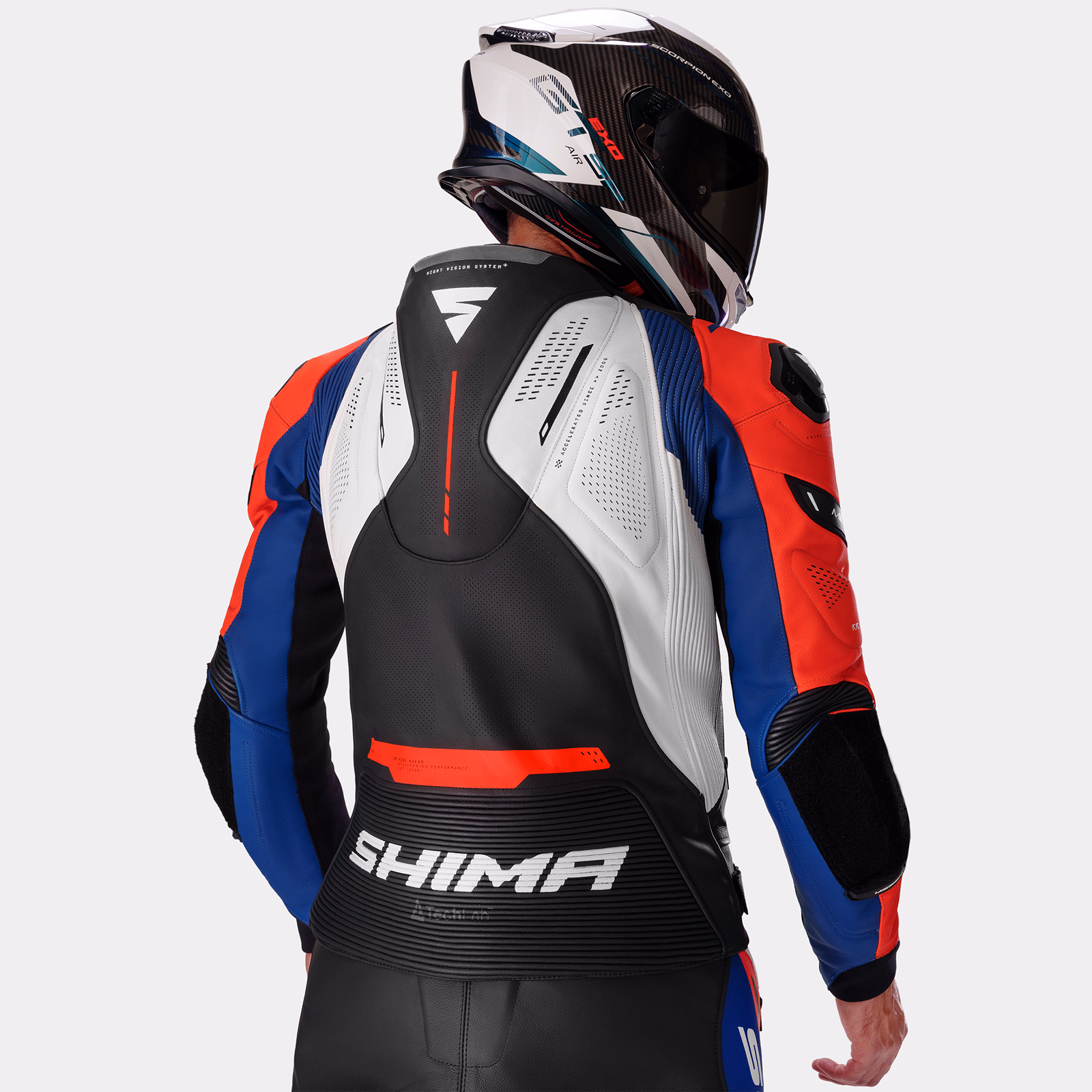 02_SHIMA_MISSION ST_MEN_SUIT_BLUE RED FLUO