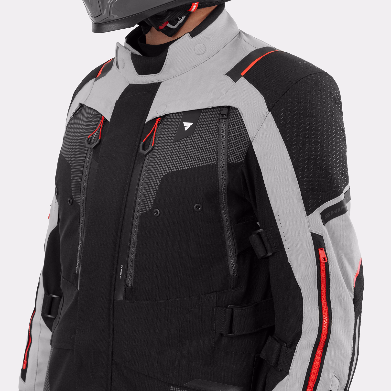 23_SHIMA_HERO 3 G2_MEN_JKT_GREY RED