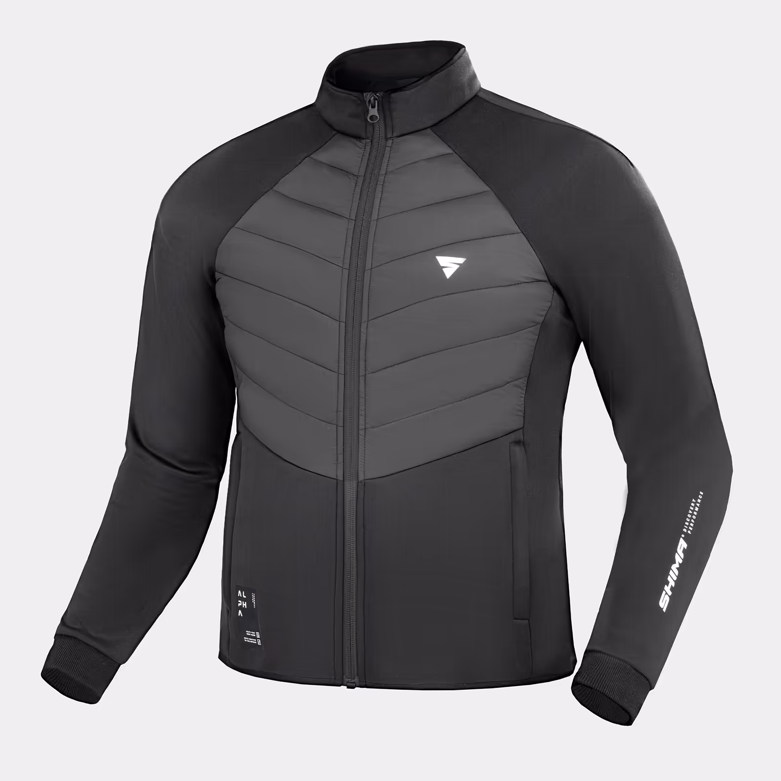 SHIMA_ALPHA_JACKET_MIDLAYER_NEGRO_FRENTE_2500x2500_Chaqueta_de_Motocicleta_Hombre