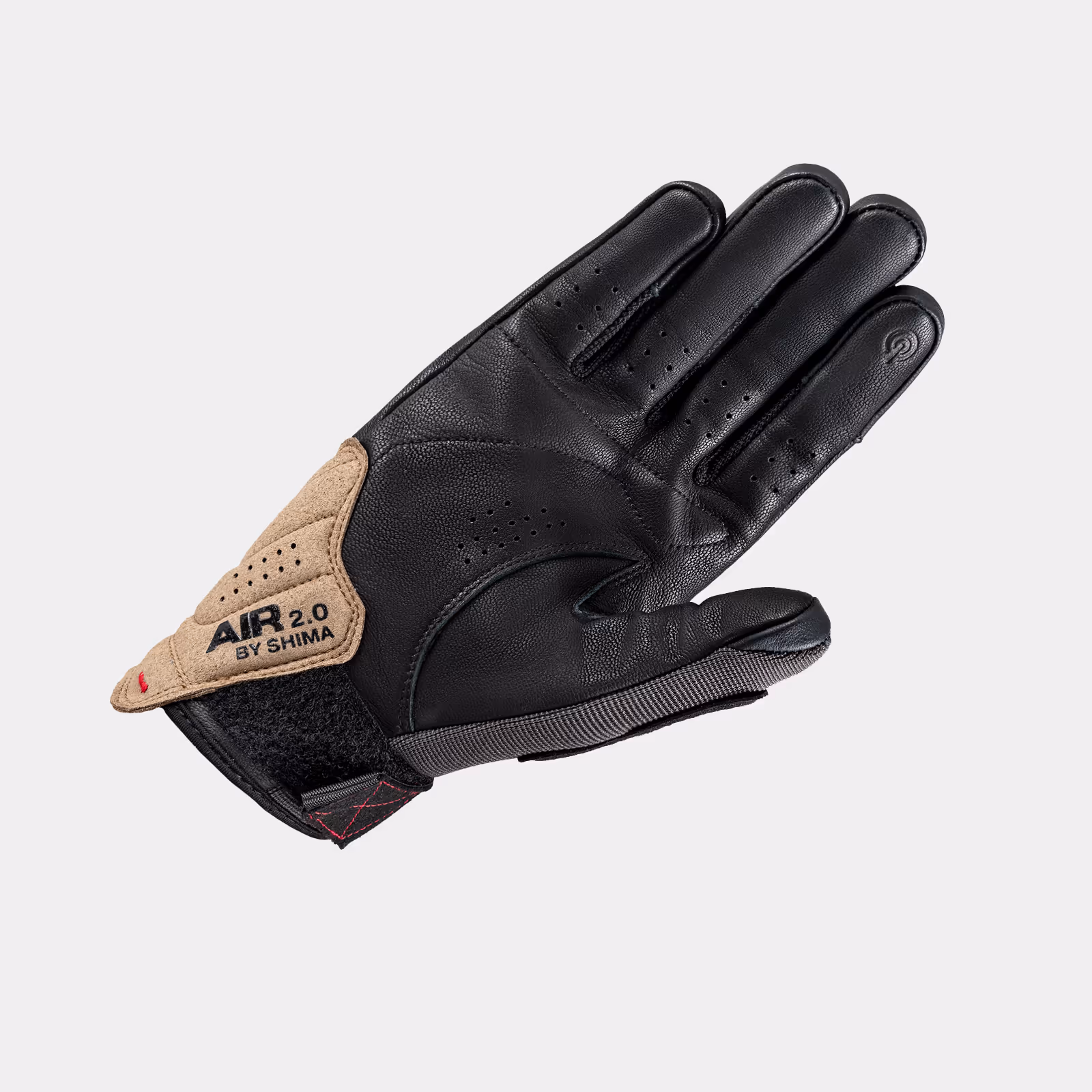 SHIMA_Air2_Guantes_de_hombre_negros_marrones_delanteros_1600pxGuantes_de_motociclista