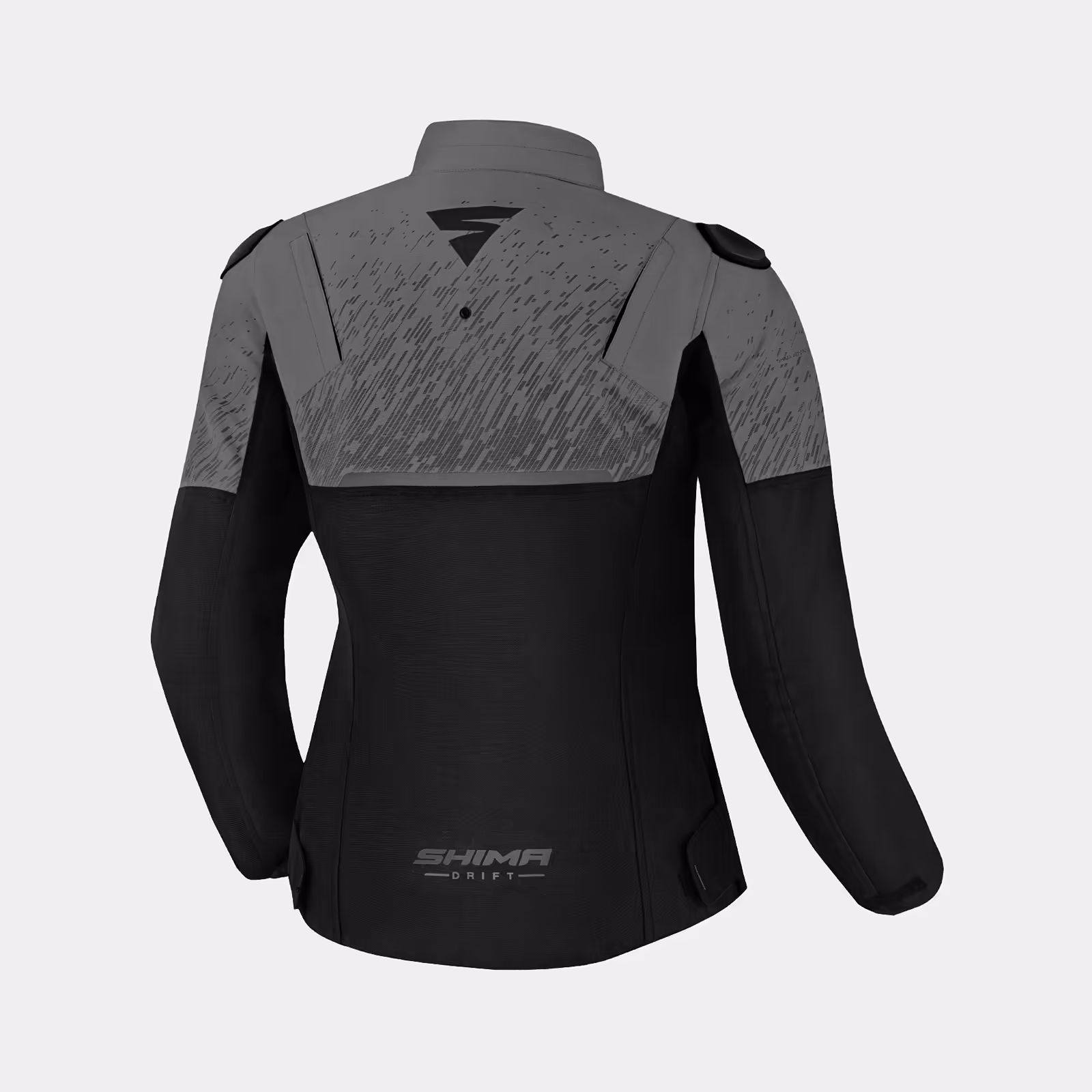 SHIMA_DRIFT_Lady_Dorsal_Gris_1600px_Chaqueta_Moto_Hombre