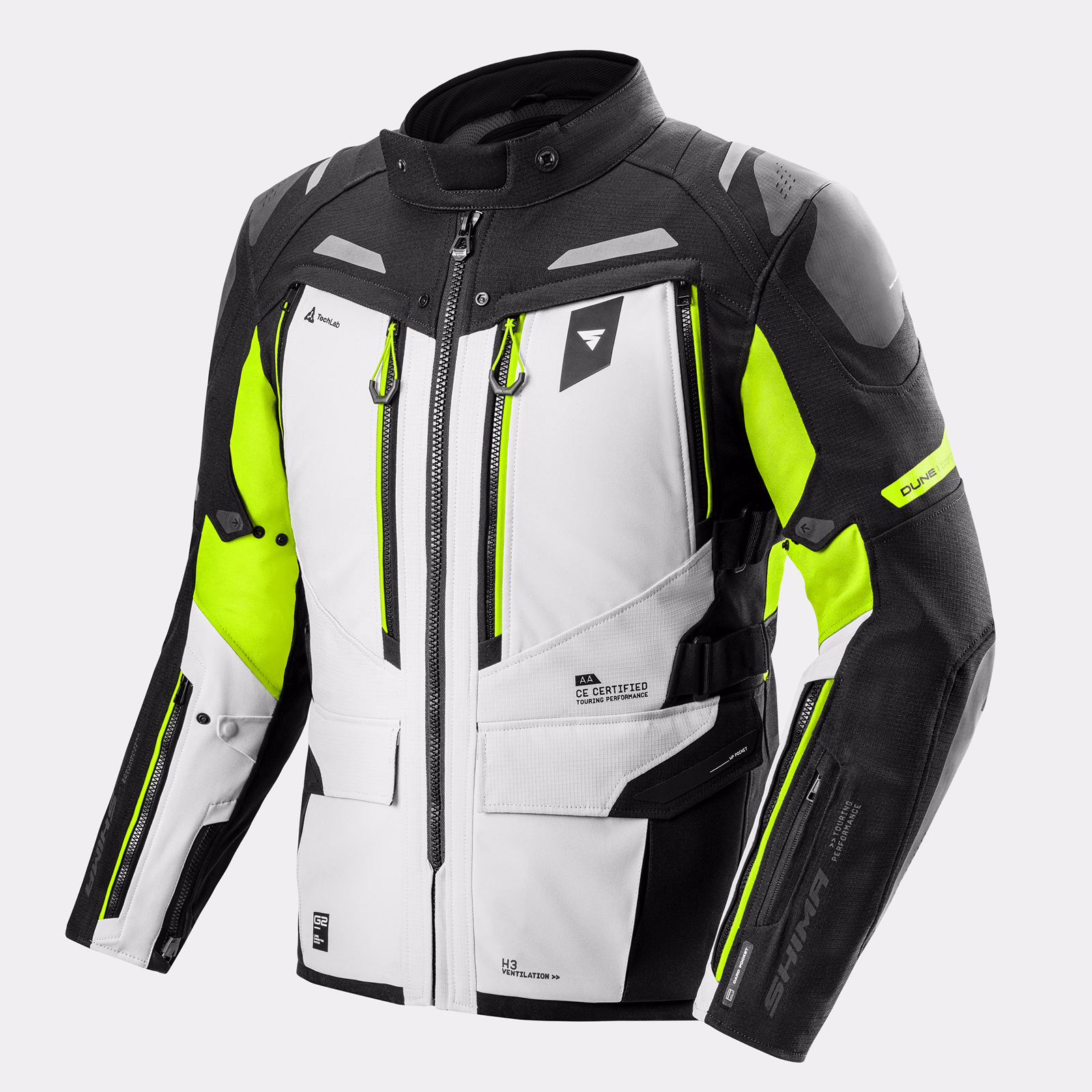 SHIMA_DUNE G2_JKT_MEN_FLUO_FRONT