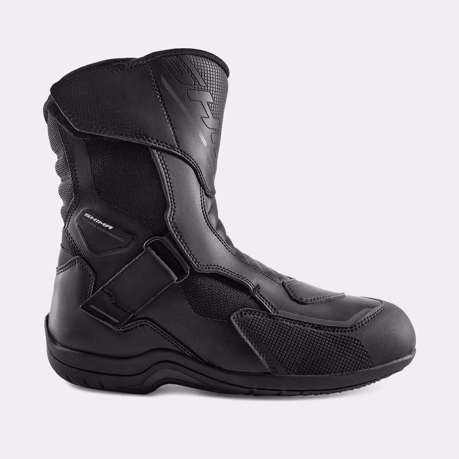 SHIMA_FUSION WP_BOOT_MEN_BLACK_SIDE A