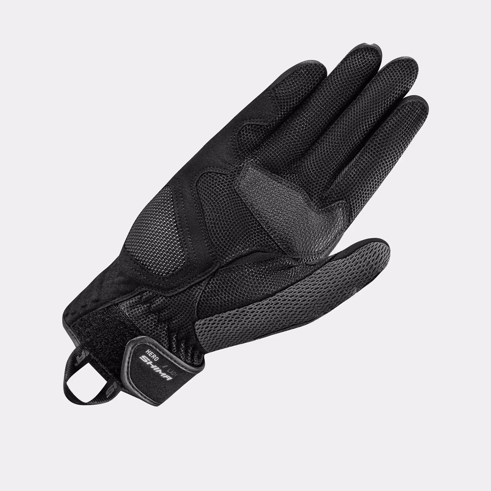 SHIMA_HERO_GLOVES_LADY_FRONT_BLACK_2500X2500_Guantes_motocicleta