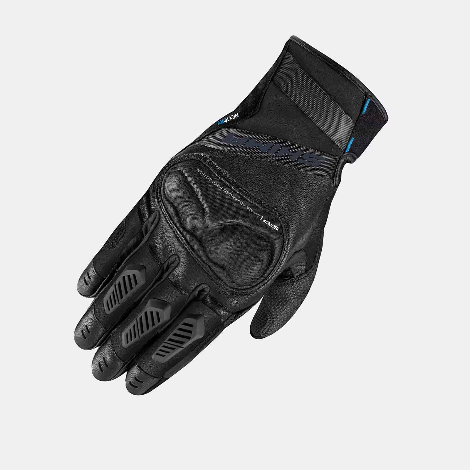 Guantes_para_moto SHIMA_HERO_WP_BACK_BLACK_2500X2500