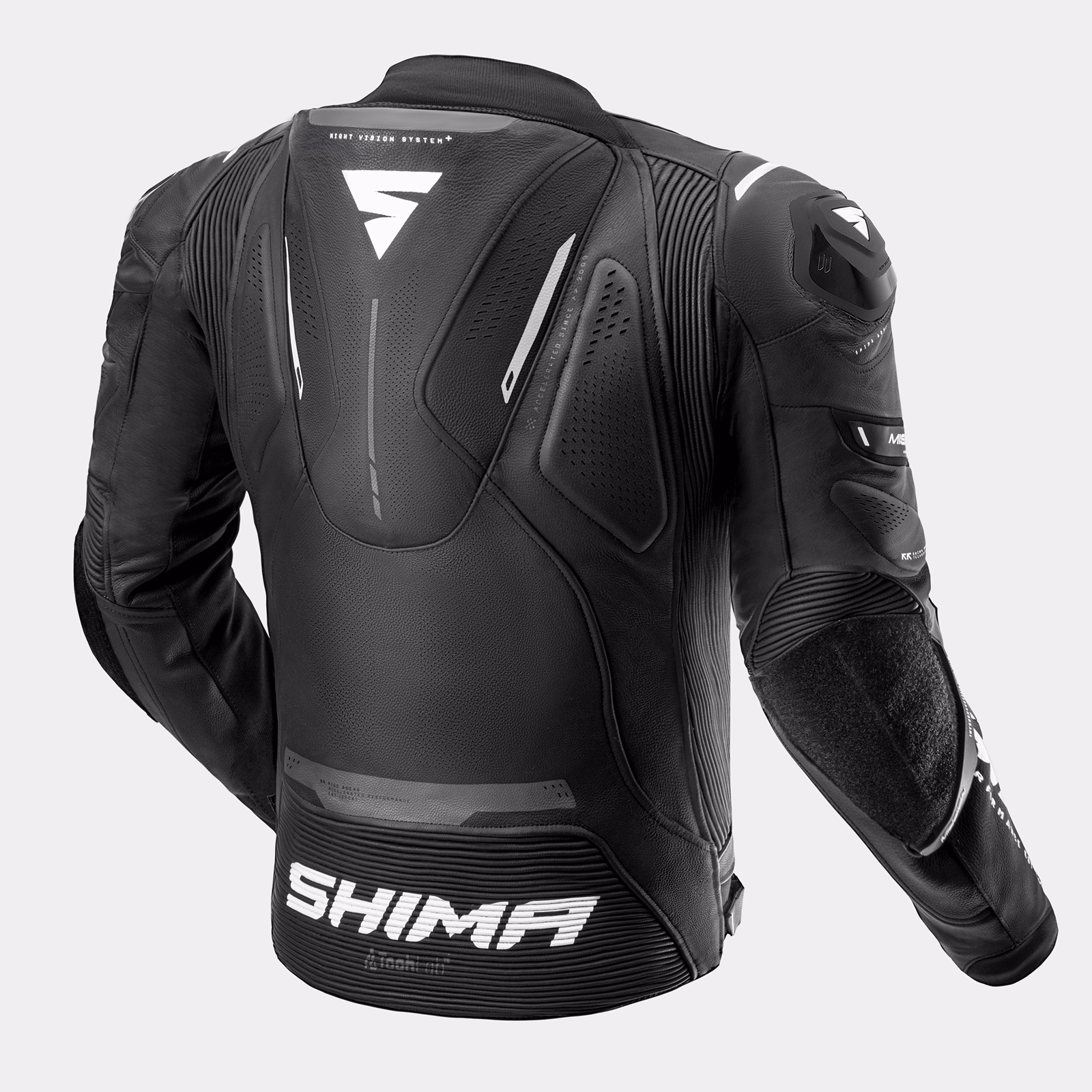 SHIMA_MISSION ST_JKT_MEN_BLACK WHITE_BACK
