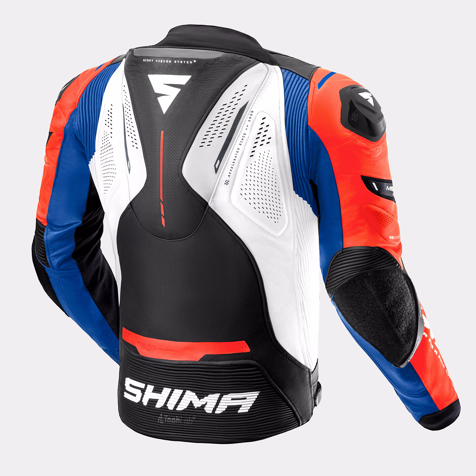 SHIMA_MISSION ST_JKT_MEN_AZUL ROJO FLUO_DORSO