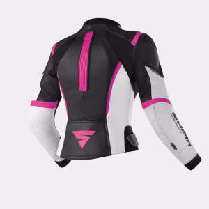 SHIMA_MIURA_Chaqueta_fucsia_espalda_1600px_Chaqueta_de_moto_mujer