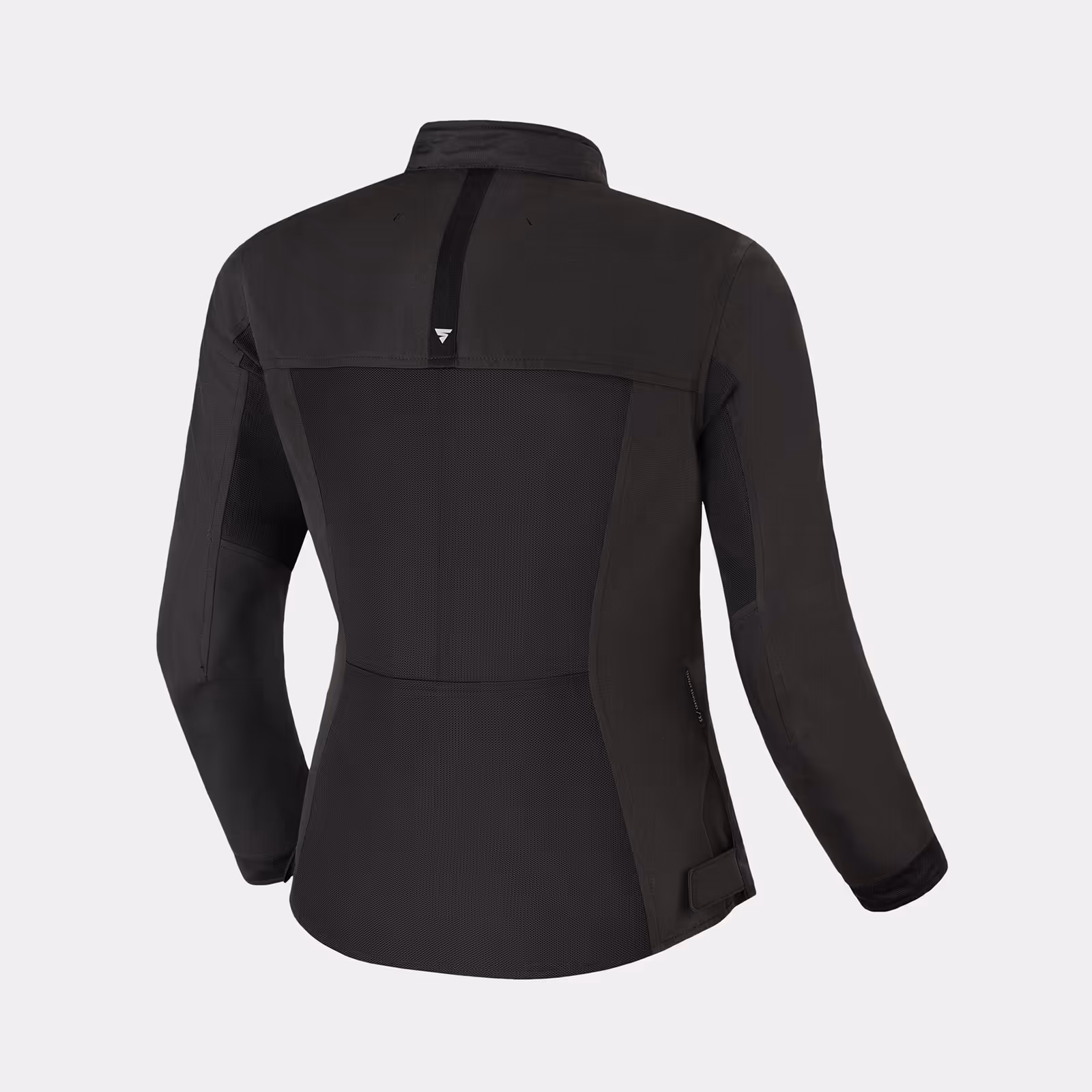 SHIMA_OPENAIR_Chaqueta_de_moto_negra_espalda_1600px_Chaqueta_de_moto_mujer