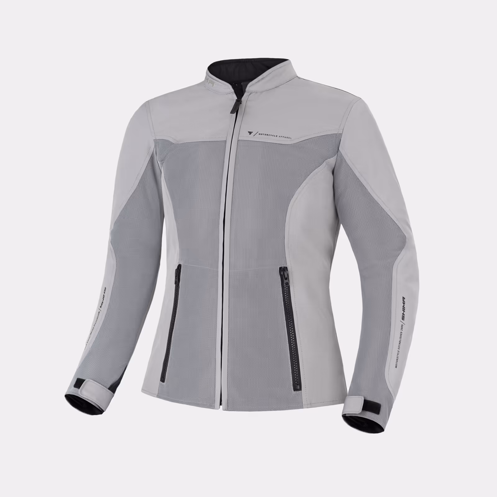 SHIMA_OPENAIR_Chaqueta_de_mujer_gris_delantera_1600px_Chaqueta_de_moto_mujer