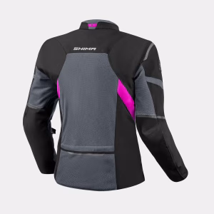 SHIMA_RUSH_VENTED_JAKET_LADY_PINK_BACK_2500X2500_Motocicleta_Jacket_Women