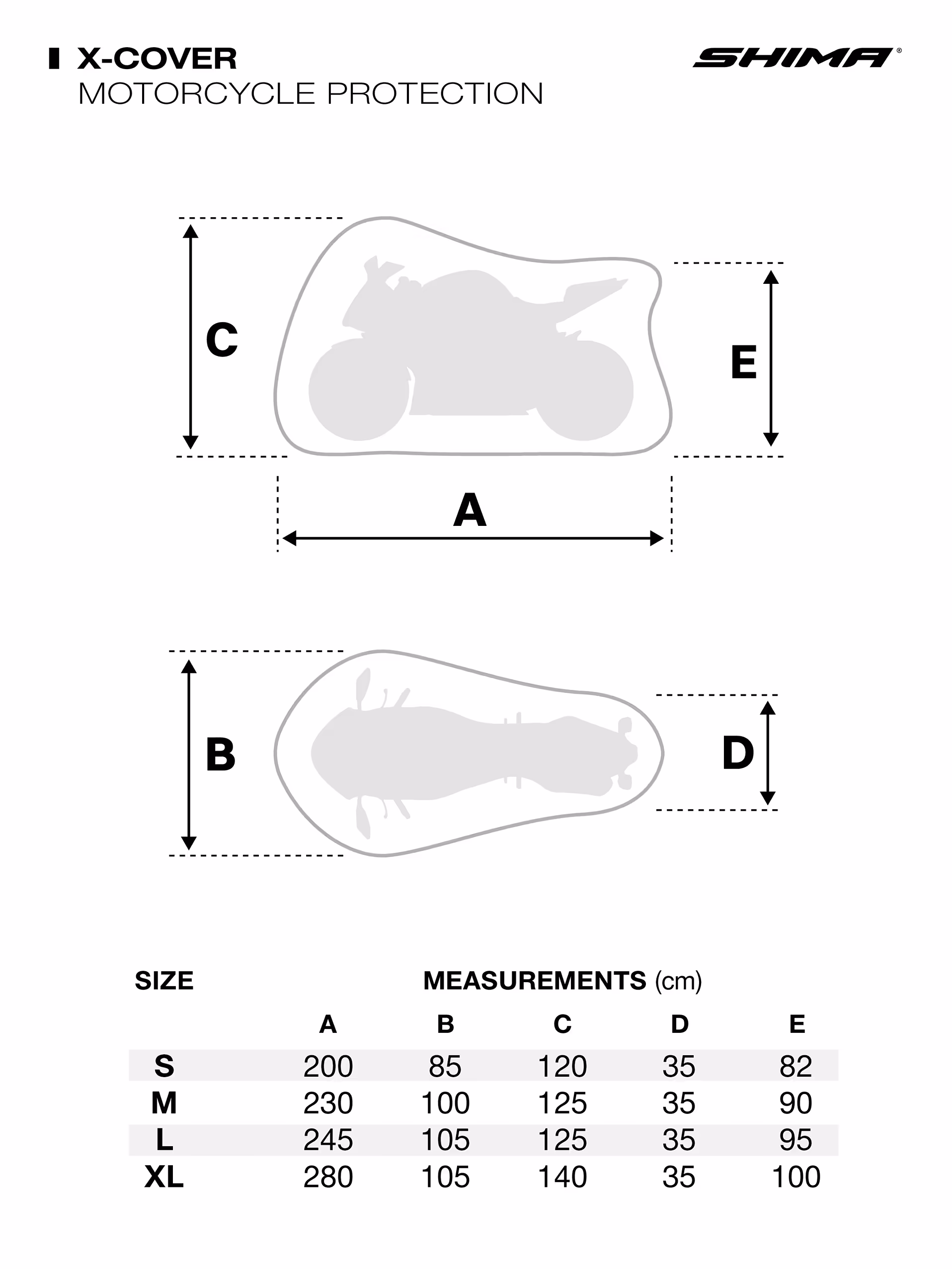 Tabla de tallas
