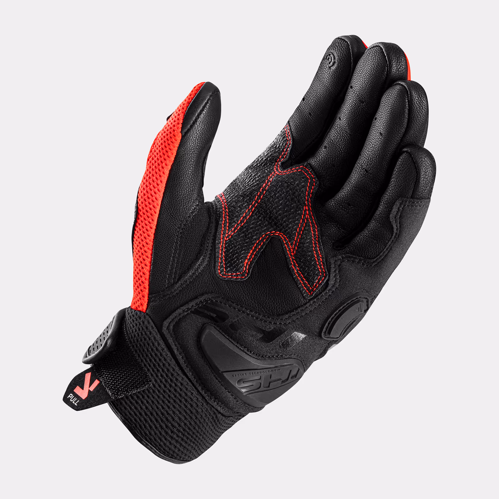 SHIMA_SPARK 3.0_GLV_MEN_ROJO FLUO_BACK