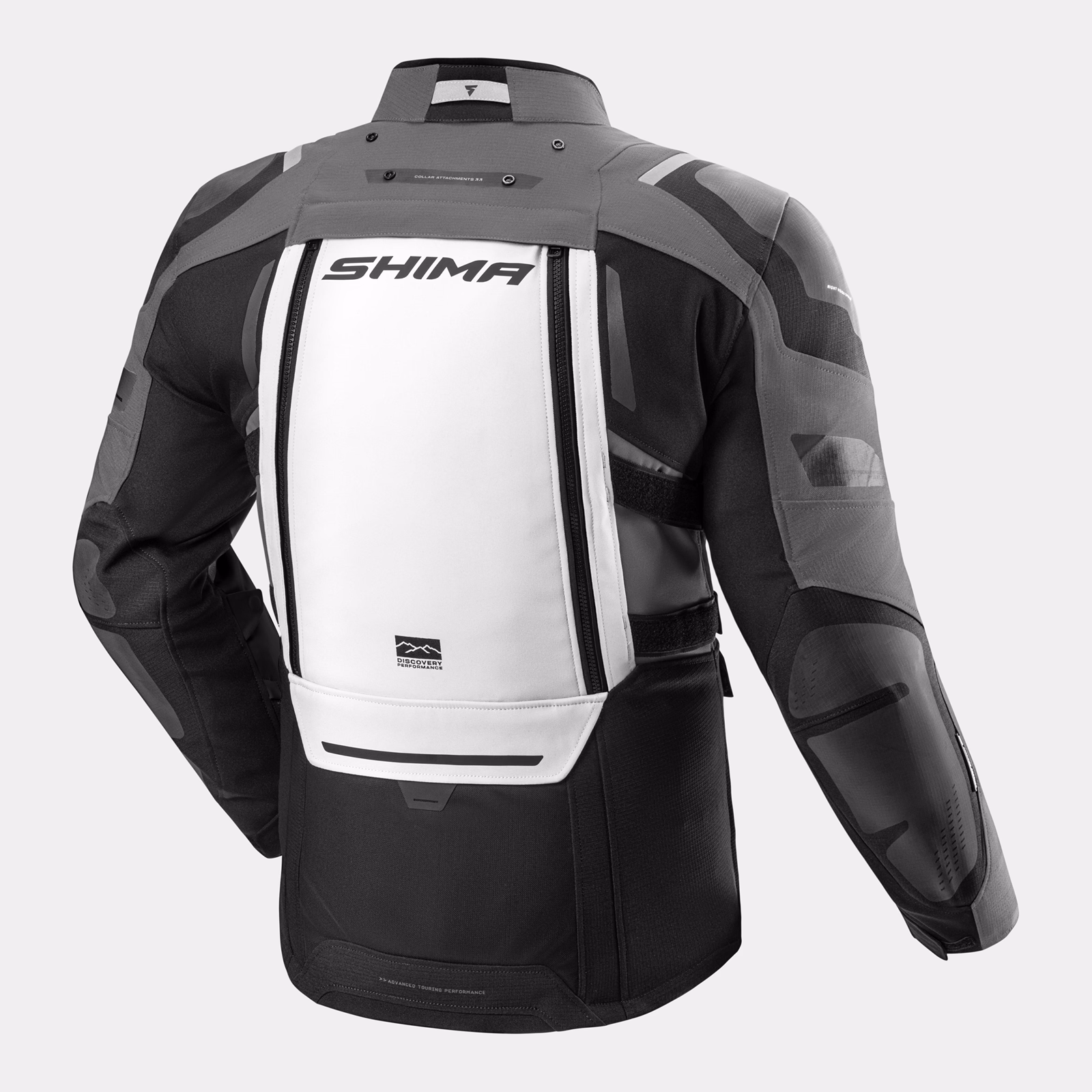 SHIMA_DUNE G2_JKT_MEN_GREY BLACK_BACK