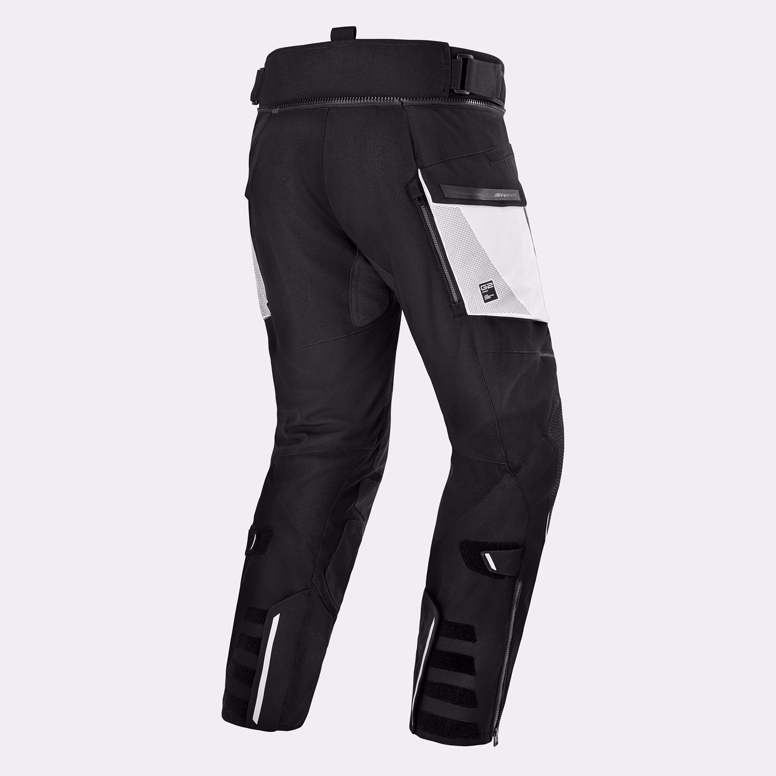 SHIMA_HERO 3.0_PANTALONES_HOMBRES_GRIS NEGRO_DORSO
